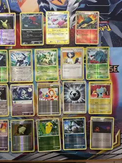 Vintage Pokemon Card Lot Reverse Holo Fire Shiny Yanma Gyarados Leafeon 27 Cards - Image 2