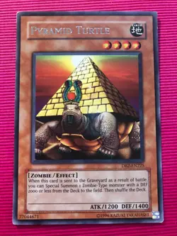 Pyramid Turtle Yugioh Card DB2-EN225 RARE Near Mint - Image 1