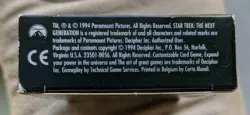 STAR TREK TNG Customizable Card Game 60 card starter LIMITED EDITION zab - Image 3