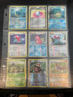 Pokemon Card Lot 9 Vintage Reverse Holos 🔥LP - HP 2007-2010 DP era - Image 1