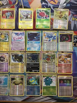 Vintage Pokemon Card Lot Reverse Holo Fire Mew Jolteon Dialga Kyogre 27 Cards - Image 2