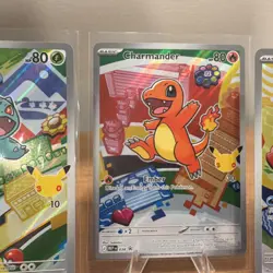 Pokemon Bulbasaur Charmander Squirtle MEPI Holo Card Lot 3 Cards English - Image 4