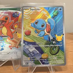 Pokemon Bulbasaur Charmander Squirtle MEPI Holo Card Lot 3 Cards English - Image 5