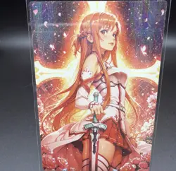 Asuna Yuuki Anime Waifu Card Doujin ACG Goddess Holo - Image 2