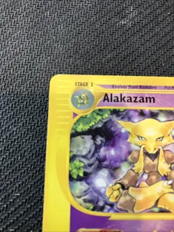 Pokemon Alakazam TCG Expedition Card 33/165 Regular Rare NM E Reader - Image 4