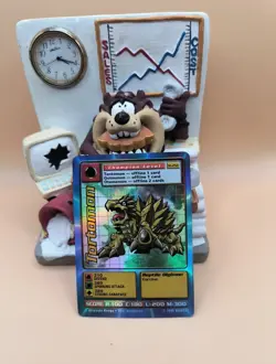 Digimon Tortomon St-25S Holo Foil Bandai Digimon Card 1999 HP - Image 1