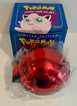 Brand New Vintage SEALED Pokemon 1999 Burger King 23k Gold Card Jigglypuff Poke - Image 2