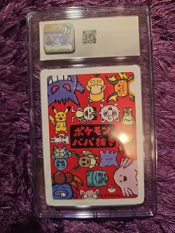 Eevee Old Maid CGC GEM Mint 10 Japanese 2019 Graded Pokemon Playing Card Slab - Image 2