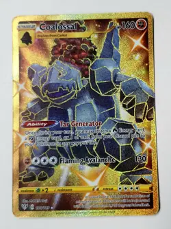COALOSSAL - #198/189 - Pokemon TCG SWSH Darkness Ablaze Secret Rare Card LP - Image 1