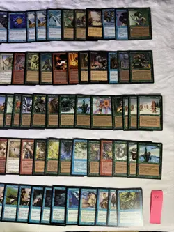 MTG Vintage Lot 150 Cards Old Border Mixed Collection Magic Cards - Image 5