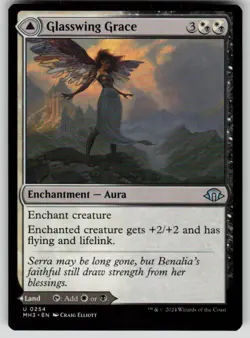 Glasswing Grace Uncommon Modern Horizons 3 254 MTG Near Mint 2024 - Image 1
