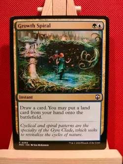 Growth Spiral - Modern Horizons 3 Commander - Common - NM - MTG - Image 1