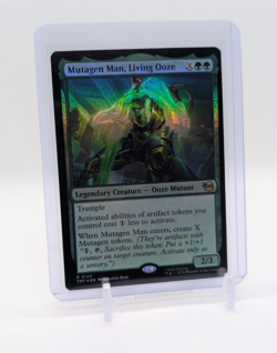 MTG - Mutagen Man, Living Ooze - FOIL Rare #124 - Teenage Mutant Ninja Turtles - Image 1