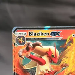 Pokemon Blaziken GX Ultra Rare Full Art Holo 28/168 SM-Celestial Storm 2018 NM/M - Image 2