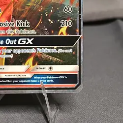 Pokemon Blaziken GX Ultra Rare Full Art Holo 28/168 SM-Celestial Storm 2018 NM/M - Image 4