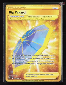 Big Parasol Darkness Ablaze 199/189 - NM - Image 1