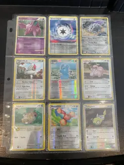 Pokemon Card Lot 9 Vintage Reverse Holos 🔥LP - HP 2007-2010 DP era - Image 1