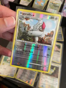 Pokemon Card Lot 9 Vintage Reverse Holos 🔥LP - HP 2007-2010 DP era - Image 5