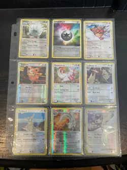 Pokemon Card Lot 9 Vintage Reverse Holos 🔥LP - HP 2007-2011 DP era - Image 1