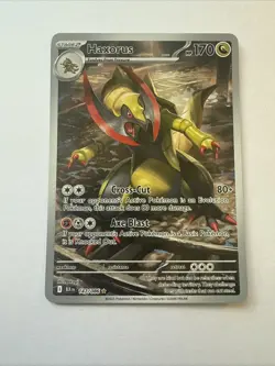Haxorus Full Art Holo Illustration Rare Black Bolt Pokemon TCG 2025 - Image 1