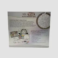 Pokemon TCG Sword & Shield Brilliant Stars Elite Trainer Box ETB Factory Sealed - Image 4