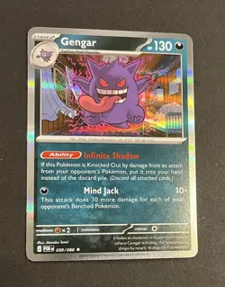 Pokemon Gengar 050/088 Holo Rare Perfect Order ME03 NM - Image 3