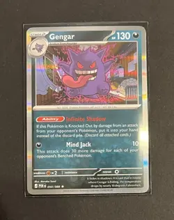 Pokemon Gengar 050/088 Holo Rare Perfect Order ME03 NM - Image 4