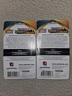 Pokemon Sword & Shield Darkness Ablaze New Blister Pack Hatenna Promo Lot Of 2 - Image 2