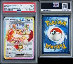 2025 Pokemon SVP EEVEE ex #174 PSA MINT 9 - Image 2