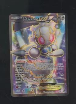 Pokemon TCG Steam Siege 110/114 Magearna EX Ultra Rare - Image 1