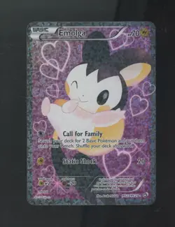 Pokemon TCG Legendary Treasures RC23/RC25 Emolga Ultra Rare - Image 1