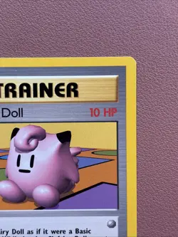 Pokemon TCG Clefairy Doll Base Set Trainer 70/102 Unlimited Rare NM Condition - Image 3