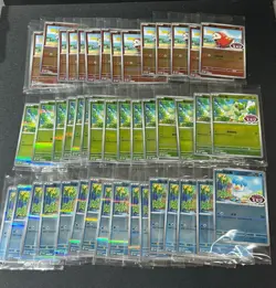 Pokemon TCG S.Chinese Gem Pack Fuecoco Quaxly Promo Sealed Lot*45 - Image 1