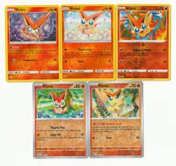 5x Victini Reverse Holo Lot 30/236 26/236 023/195 030/162 - Pokemon (NM/LP) - Image 1