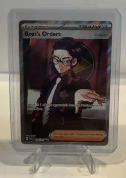 Boss’s Orders 256/217 Ultra Rare Full Art Pokemon TCG Ascended Heroes - Image 1