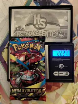 (HEAVY) 22.27g Pokemon TCG Mega Evolution Booster Pack (SEALED)✅ - Image 1