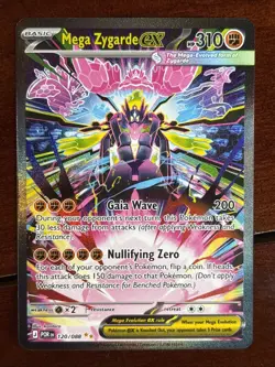 Pokemon Perfect Order Mega Zygarde Ex 120/088 Special Illustration Rare - Image 1