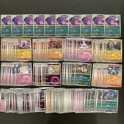 180*Lot Pokemon Gem Pack Vol.3 Gardevoir/Mimikyu/Gengar Element holo #13 HV19 - Image 1