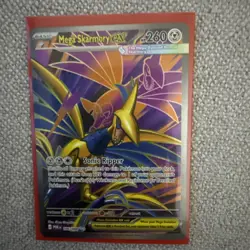 Mega Skarmory EX 106/088 Full Art Ultra Rare Pokemon Perfect Order NM - Image 1
