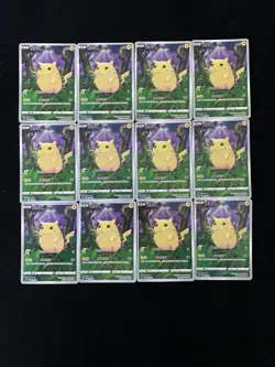 Pokemon TCG S-Chinese CSDC 001/024 Pikachu Lot*12 YV34 - Image 1
