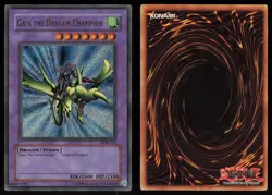 Gaia the Dragon Champion LOB-125 Ultra Rare Name Error Yu-Gi-Oh - Image 3