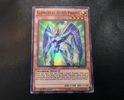 Elemental HERO Prisma FUEN-EN047 Super Rare Yugioh Card LP - Image 1