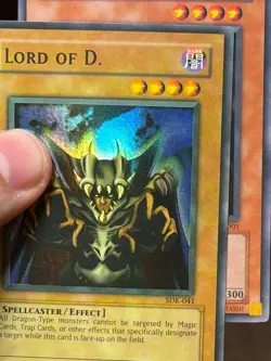 Lord of D. SDK-041 SDK Super Rare FADED Yu-Gi-Oh - Image 4