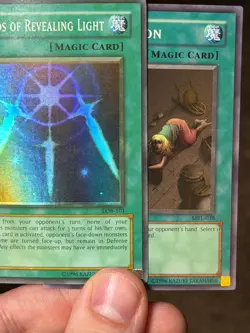 Swords of Revealing Light LOB-101 FOIL SHIFT + FADED ERROR Yu-Gi-Oh - Image 4