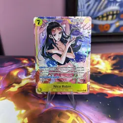 One Piece Nico Robin #EB03-055 SR Alternate Art AA English Heroines edition - Image 1