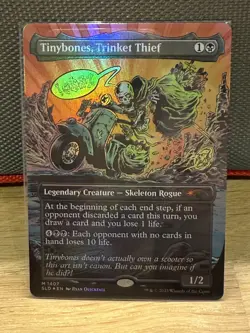 Mtg Secret Lair- Tinybones, Trinket Thief - Foil -NM - Image 1