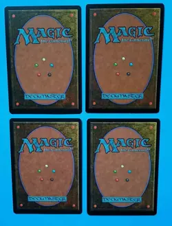 Magic the Gathering MTG Urza's Saga MOBILE FORT X 4 LP/EX U 1998! - Image 2