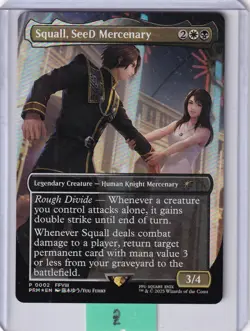 Squall SeeD Mercenary (Borderless) (Final Fantasy) FOIL * Promo General MTG - Image 3