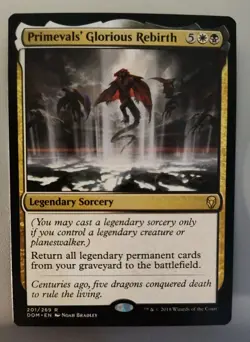 Primevals' Glorious Rebirth Dominaria - Magic the Gathering MTG - Multi - Image 1