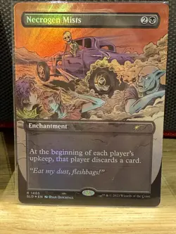 Mtg Secret Lair- Necrogen Mists - Foil -NM - Image 1